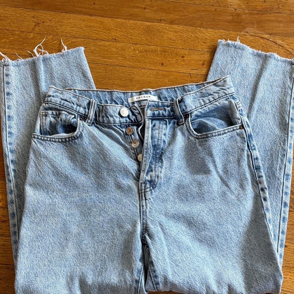 PacSun Sky Blue Ankle Jeans